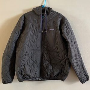 Patagonia Diamond Quilted Bomber Hoody Jacket